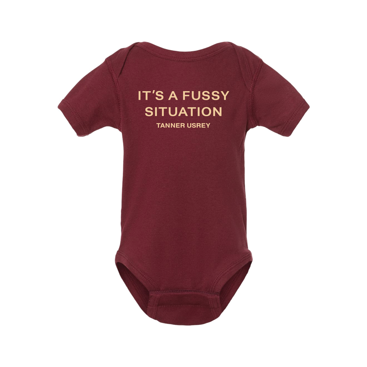 It's A Fussy Situation Baby Onesie