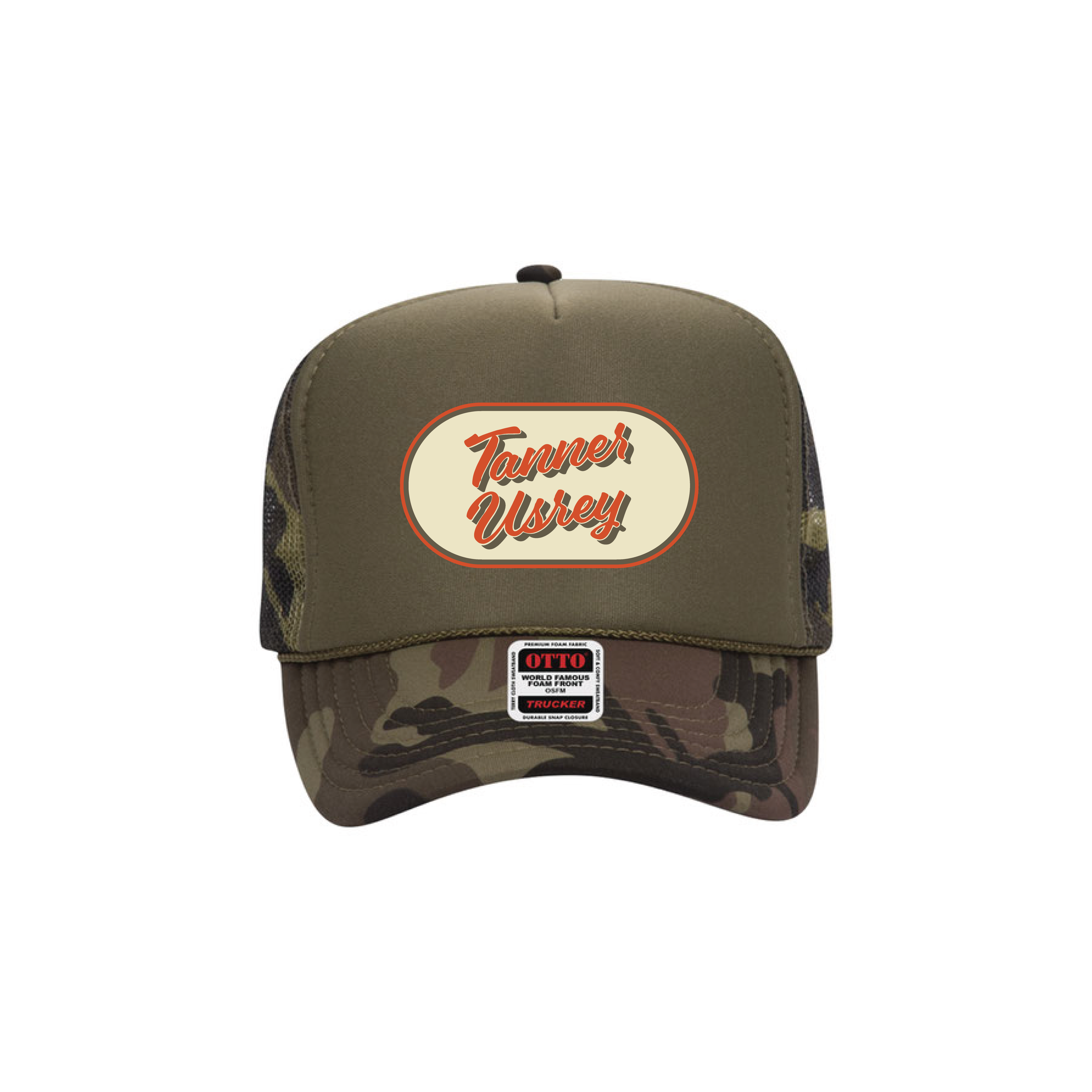 Tanner Usrey Camo Patch Hat