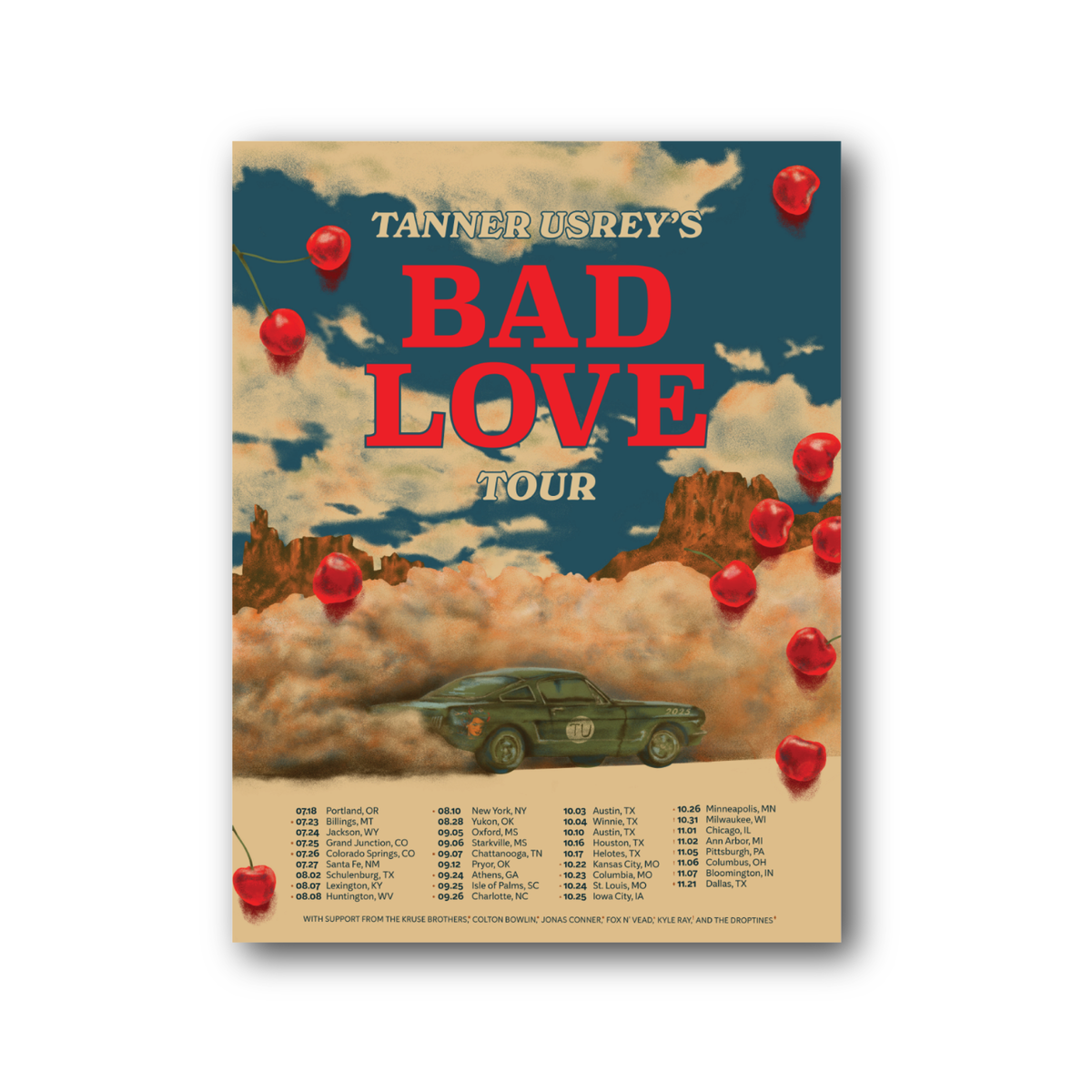 Bad Love Tour Poster